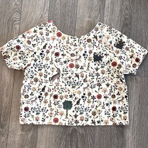 Samantha Pleet illuminated print top